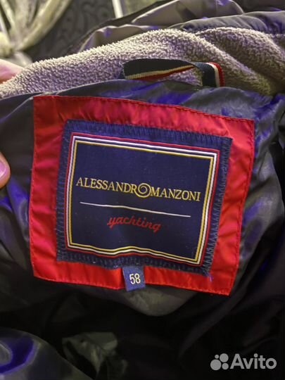 Куртка зимняя мужская alessandr manzoni