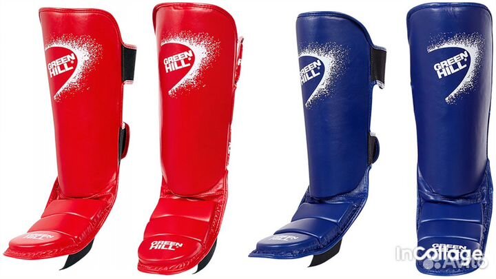 Защита голень-стопа green hill full contact