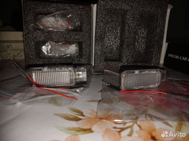 Проекция подсветки порогов