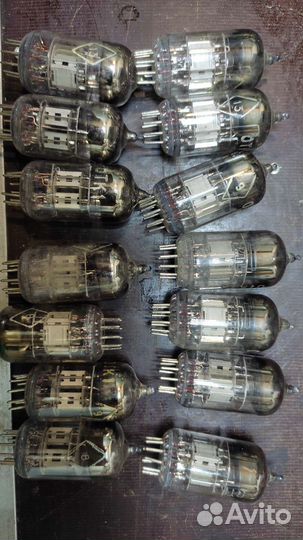 Радиолампа 6п45, 6п44с, 6н2п-ев демонтаж