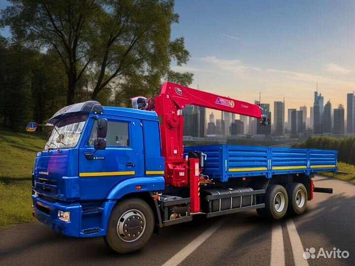 КамАЗ 65115 с КМУ, 2023