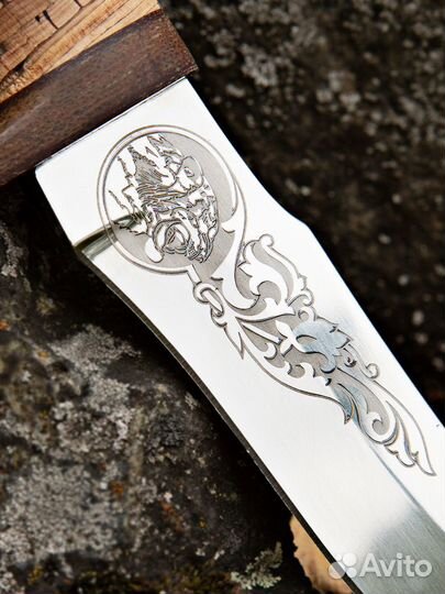 Охотничий златоустовский нож 