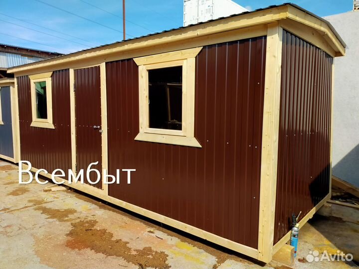 Новый вагончик бытовка с доставкой на манипуляторе