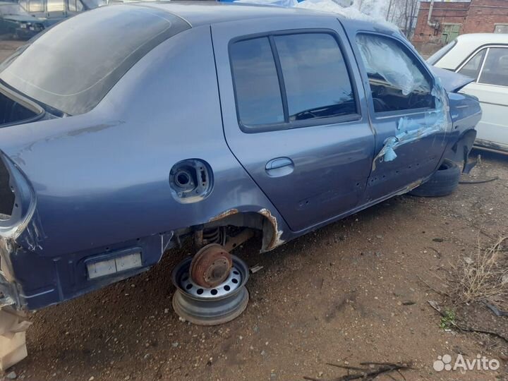 Дверь renault symbol рено симбол