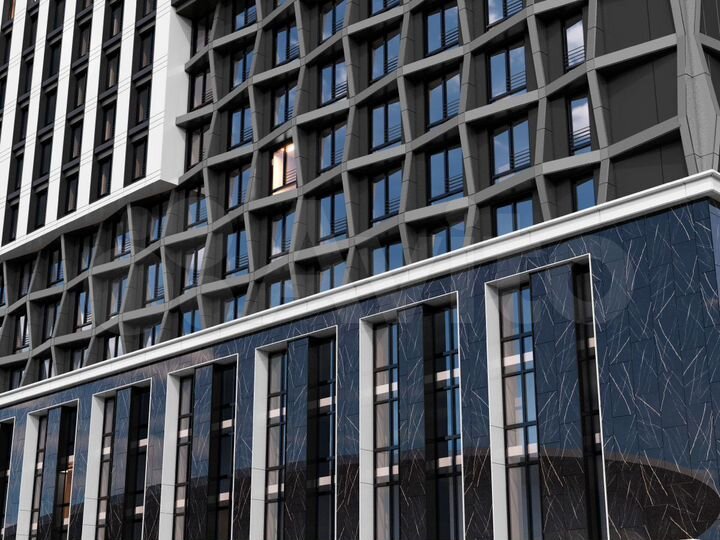 2-к. квартира, 41,6 м², 5/25 эт.