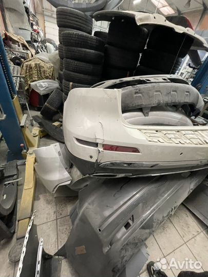 Бампер задний на w166 Mercedes