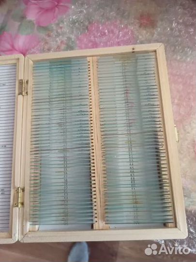 100шт образцов для просмотра в микроскоп