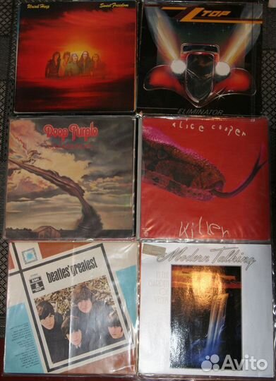 Фирменные виниловые пластинки супер мега колОбновл