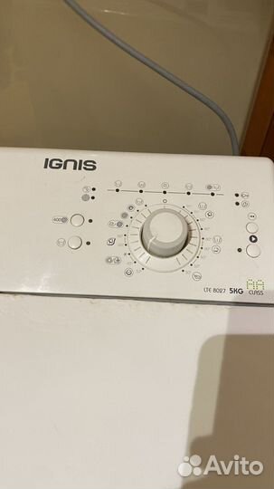 Стиральная машинка (вертикальная) Ignis lte 8027
