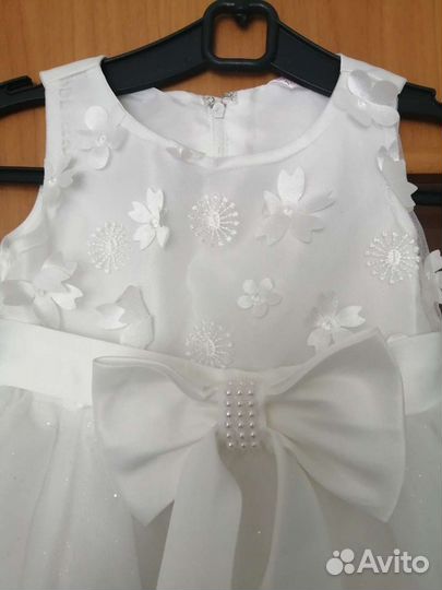 Платье для девочки 86 размер