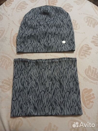 Набор шапка шарф женский