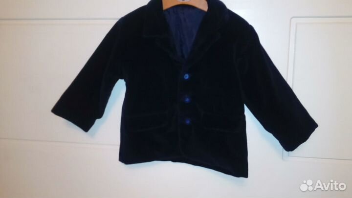 Пиджак бархатный