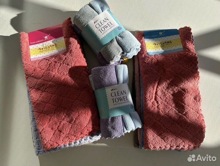 Салфетки для уборки многоразовые