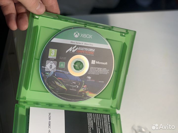 Игра Asseto corsa competizione x box one