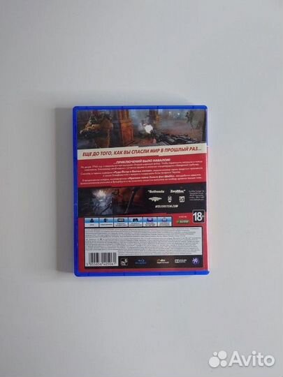Wolfenstein the old blood PS4 игра