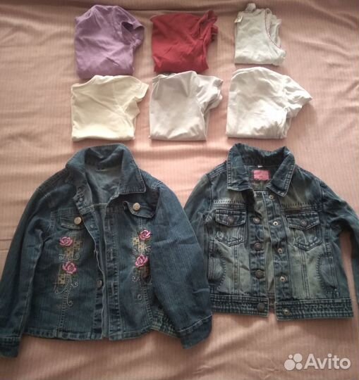 Огромный пакет вещей на девочку р. от 80 до 110см