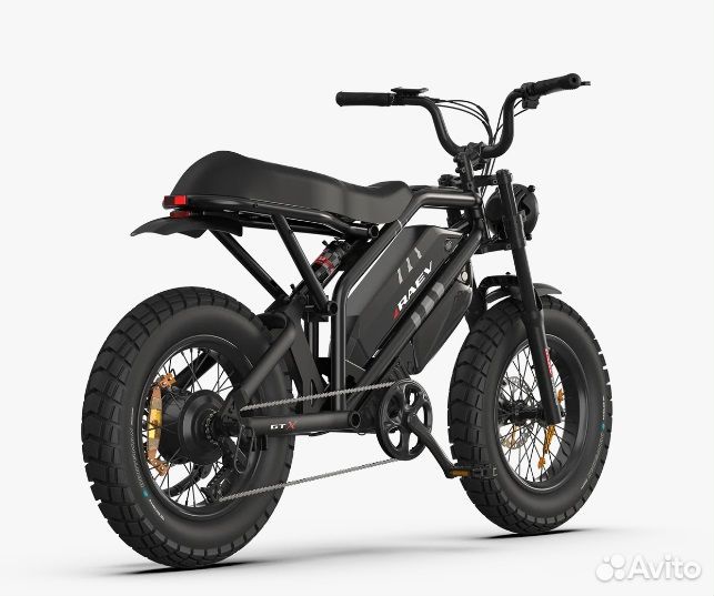 Электровелосипед Raev Bullet GT 750w 28Ah черный