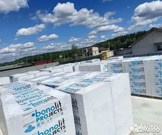 Газобетонные блоки Bonolit