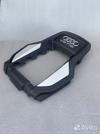 Накладка на двигатель Audi A8 D4 V8 FSI
