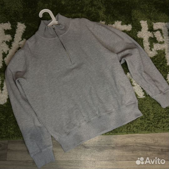 Толстовка свитер 1/4 zip gant