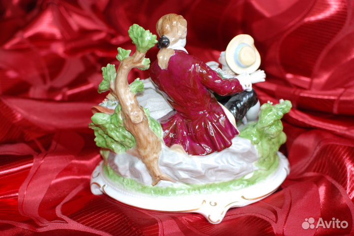 Фарфоровая статуэтка Влюбленные, Германия
