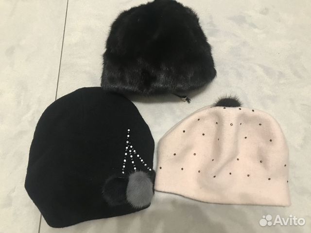 Шапка зимняя женская