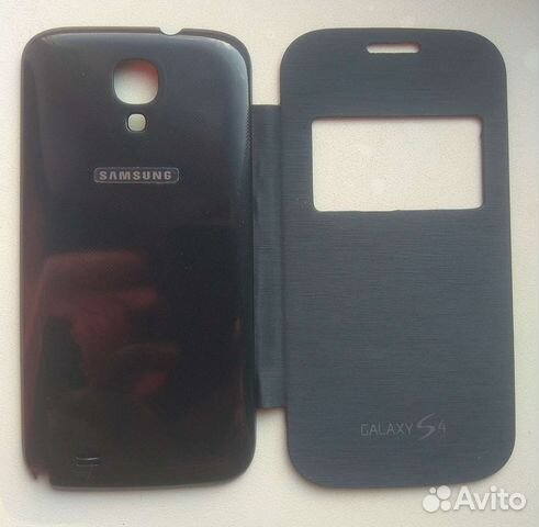 Новый ориг.Чехол-книжка для Samsung Galaxy s4 mini