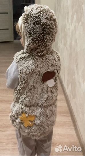 Новогодний костюм ежика 98-104