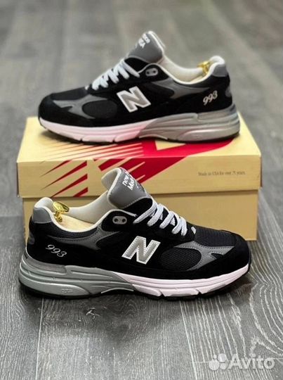 Кроссовки NEW balance 993 black Made in USA