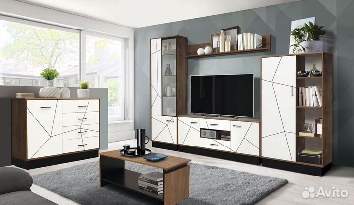 Тумба для тв 120 см грей (серый)