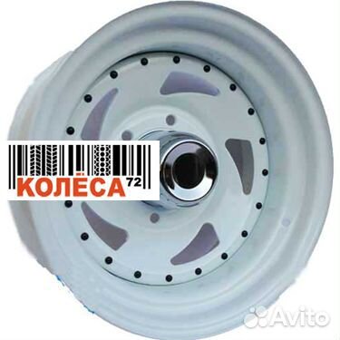 Ikon Wheels SNC008 8x15 5x139,7 ET-16 Dia110.5 Whi
