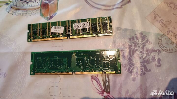 Оперативная памя sdram dimm PC133U-333-542, 128 Мб