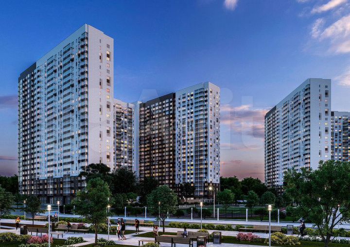 3-к. квартира, 62,5 м², 18/25 эт.