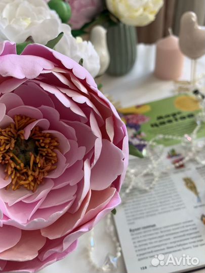 Цветы из полимерной глины