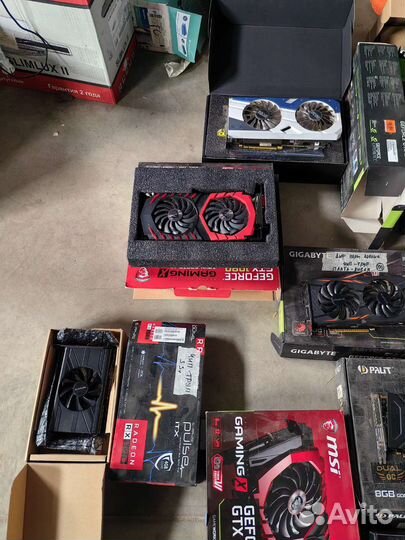 Видеокарты на запчасти nvidia GeForce GTX