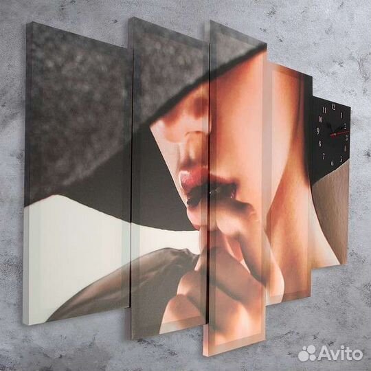 Модульная картина с часами