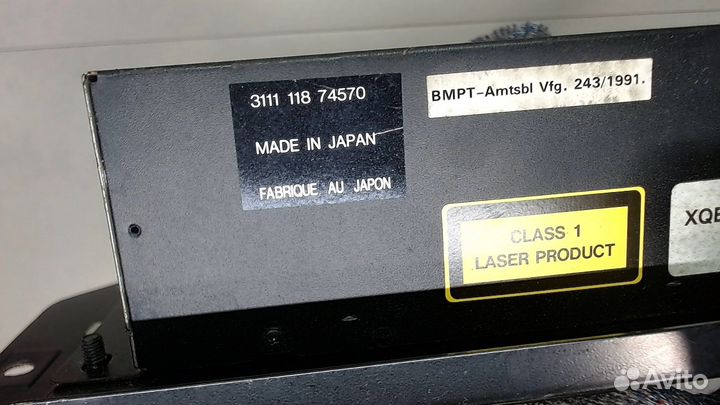 Проигрыватель CD/DVD Land Rover Discovery 1, 1997