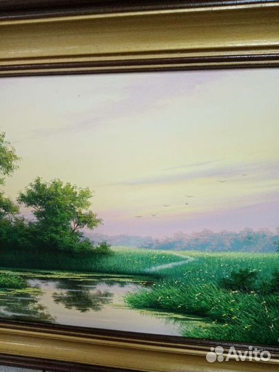 Картины маслом на холсте. Я. Кольцова и Рассыпнов