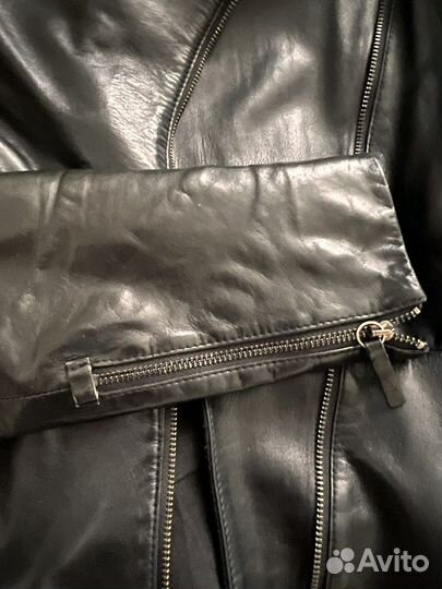 Куртка кожаная