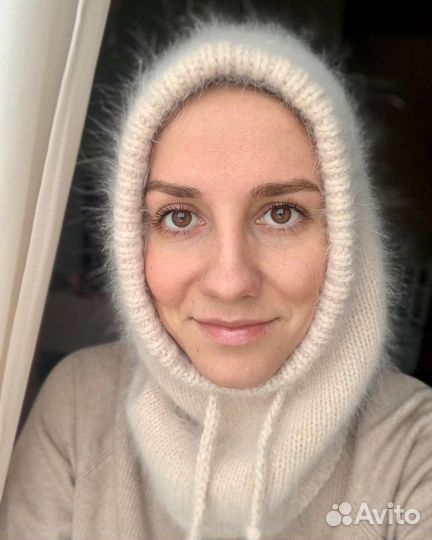 Капор из пуха норки