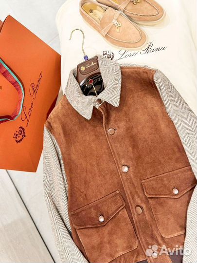 Бомбер Loro Piana premium
