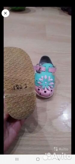 Сандали для девочки
