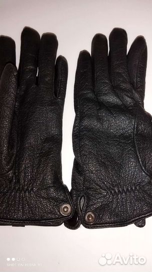 Перчатки женские кожа 11размер