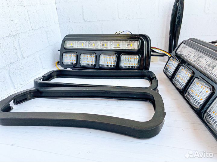 Надфарники на ниву led (Подфарники) Светодиодные