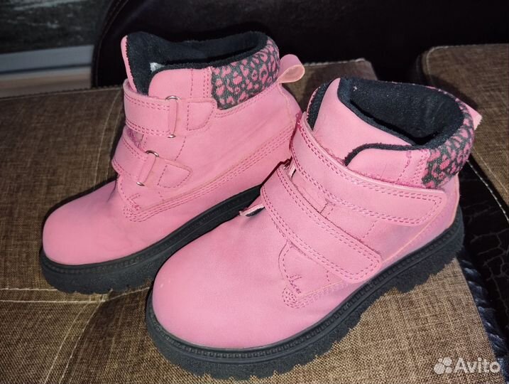 Ботинки демисезонные для девочки 28 размер