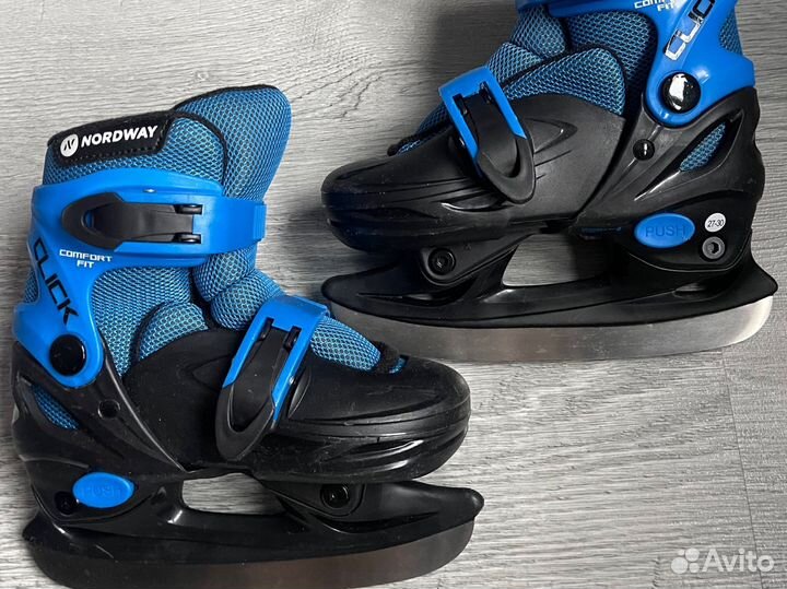 Коньки детские раздвижные 27 30