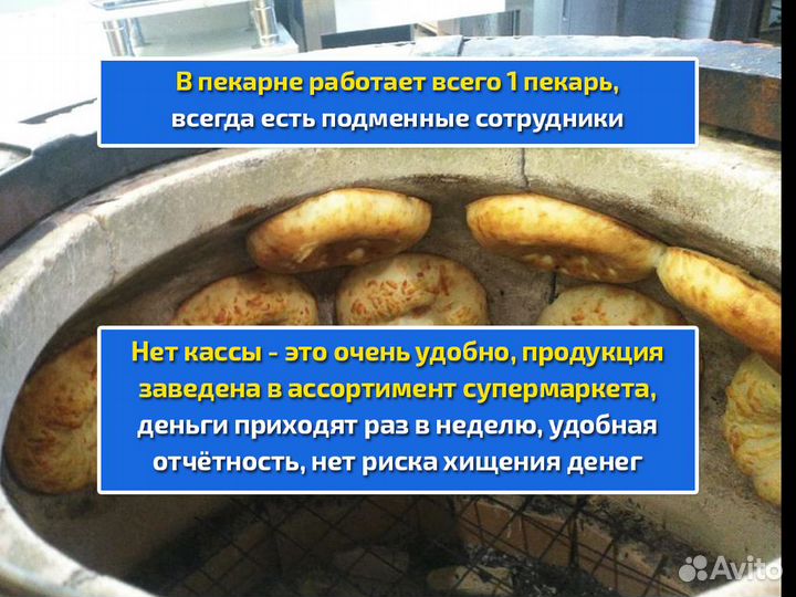 Пекарня в супермаркете готовый бизнес