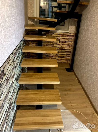 Лестница с забежными ступенями