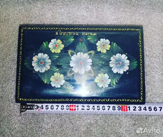 Цветы Подолья шкатулка СССР