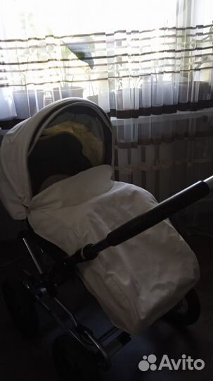 Коляска 2 в 1 эко кожа